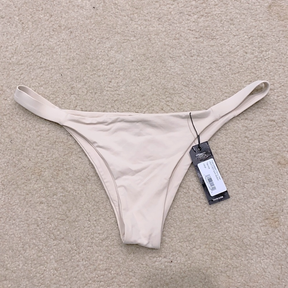 TAVIK HEATHER tapioca bikini bottoms